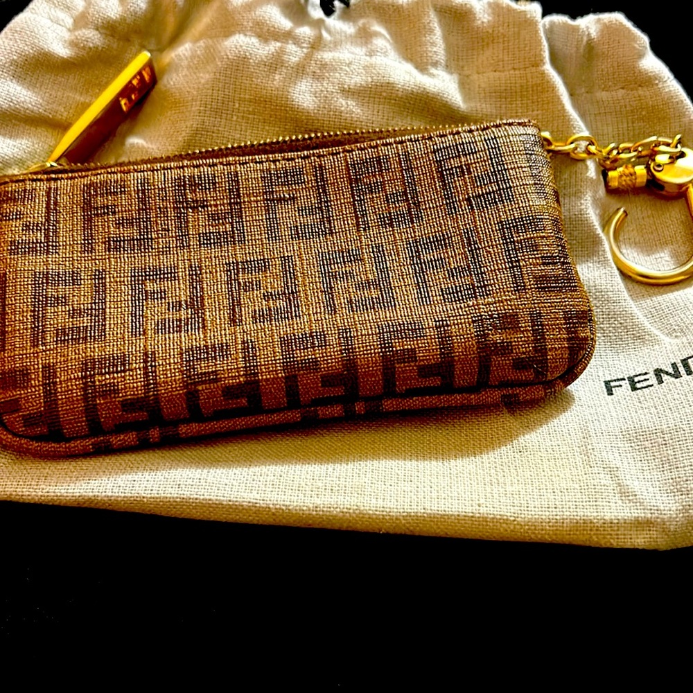 Authentic Fendi key wallet